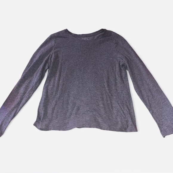 Gray Long Sleeve Top - Picture 1 of 3